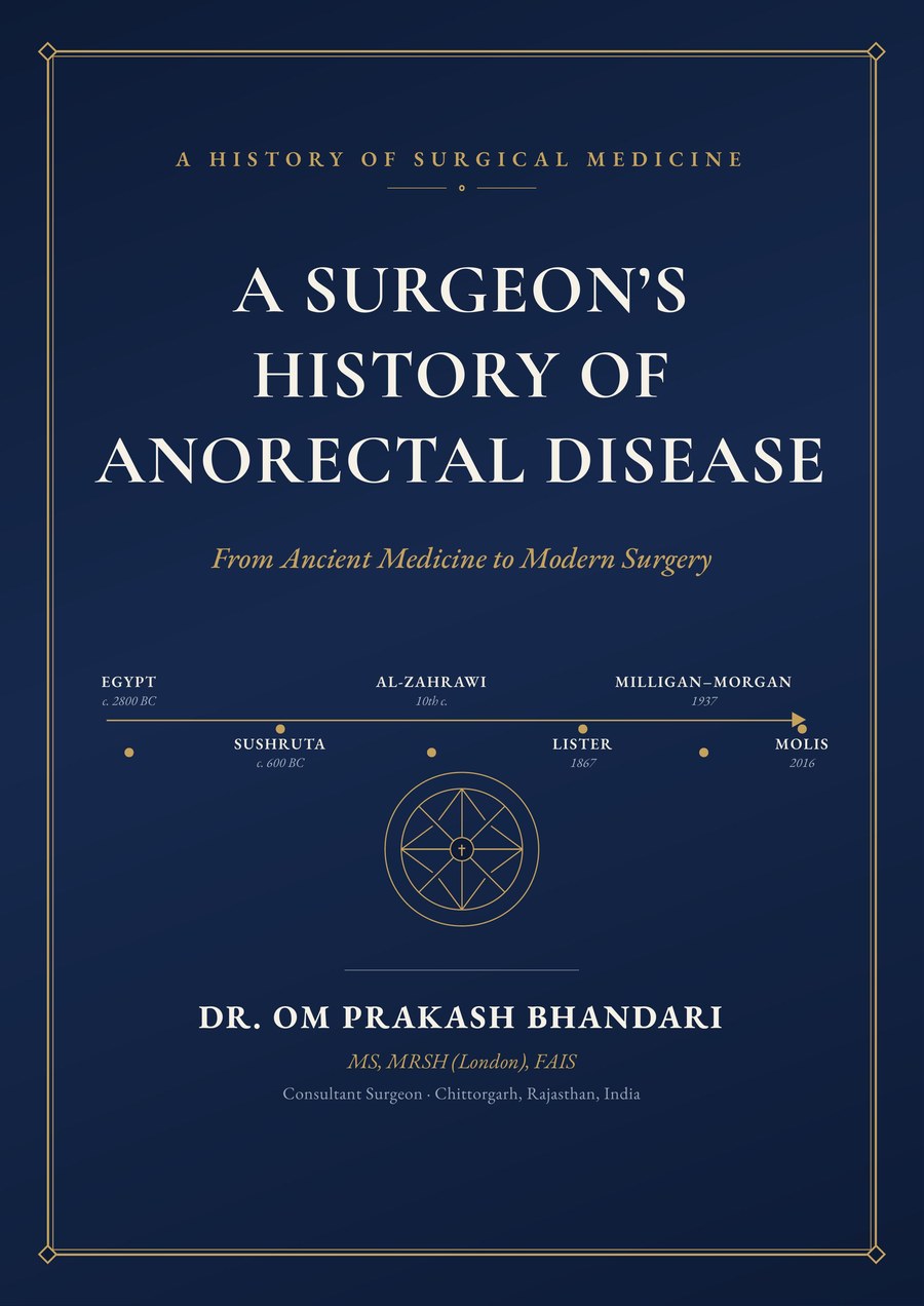 A Surgeon's History of Anorectal Disease — book cover